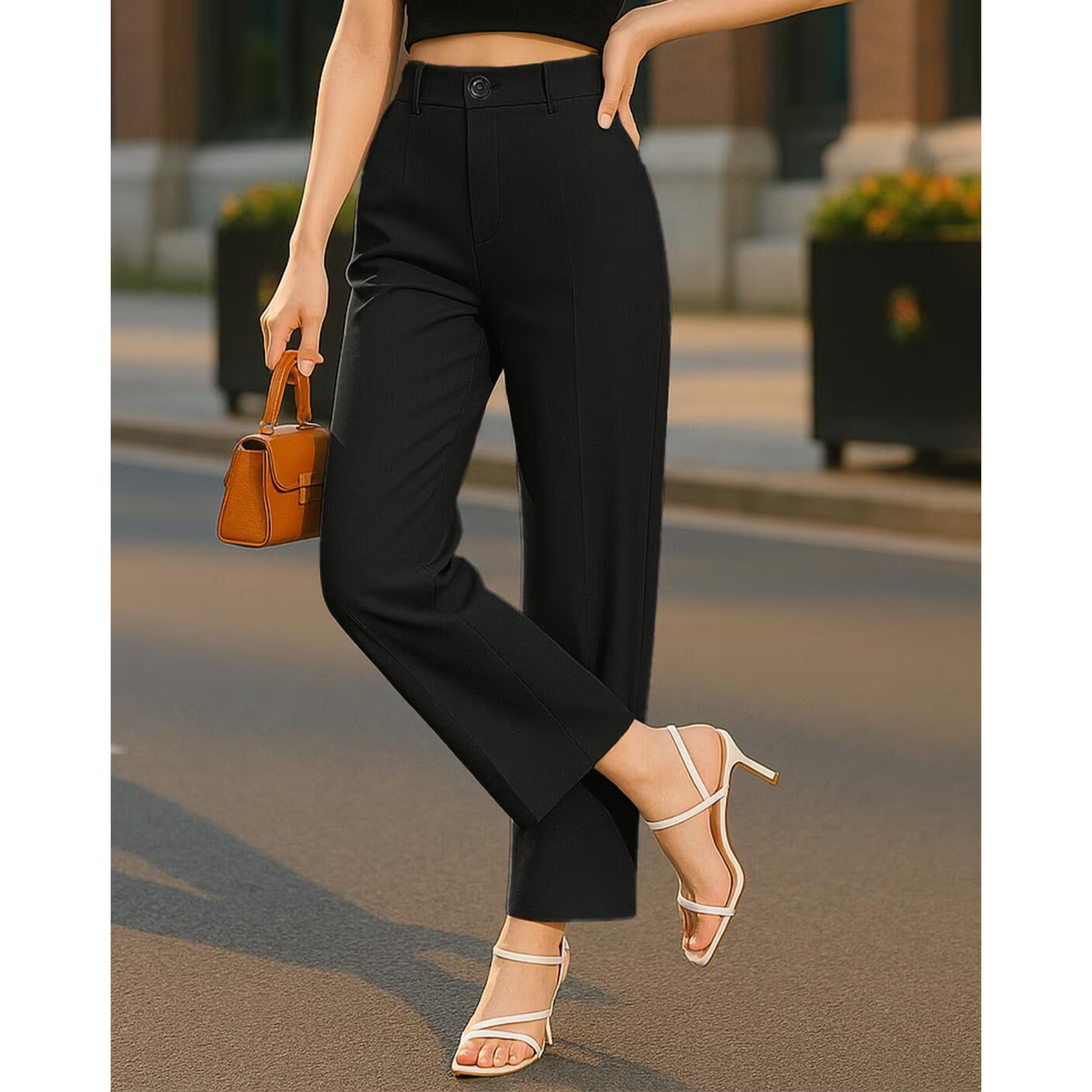 WUXI Women Relaxed Fit Pants